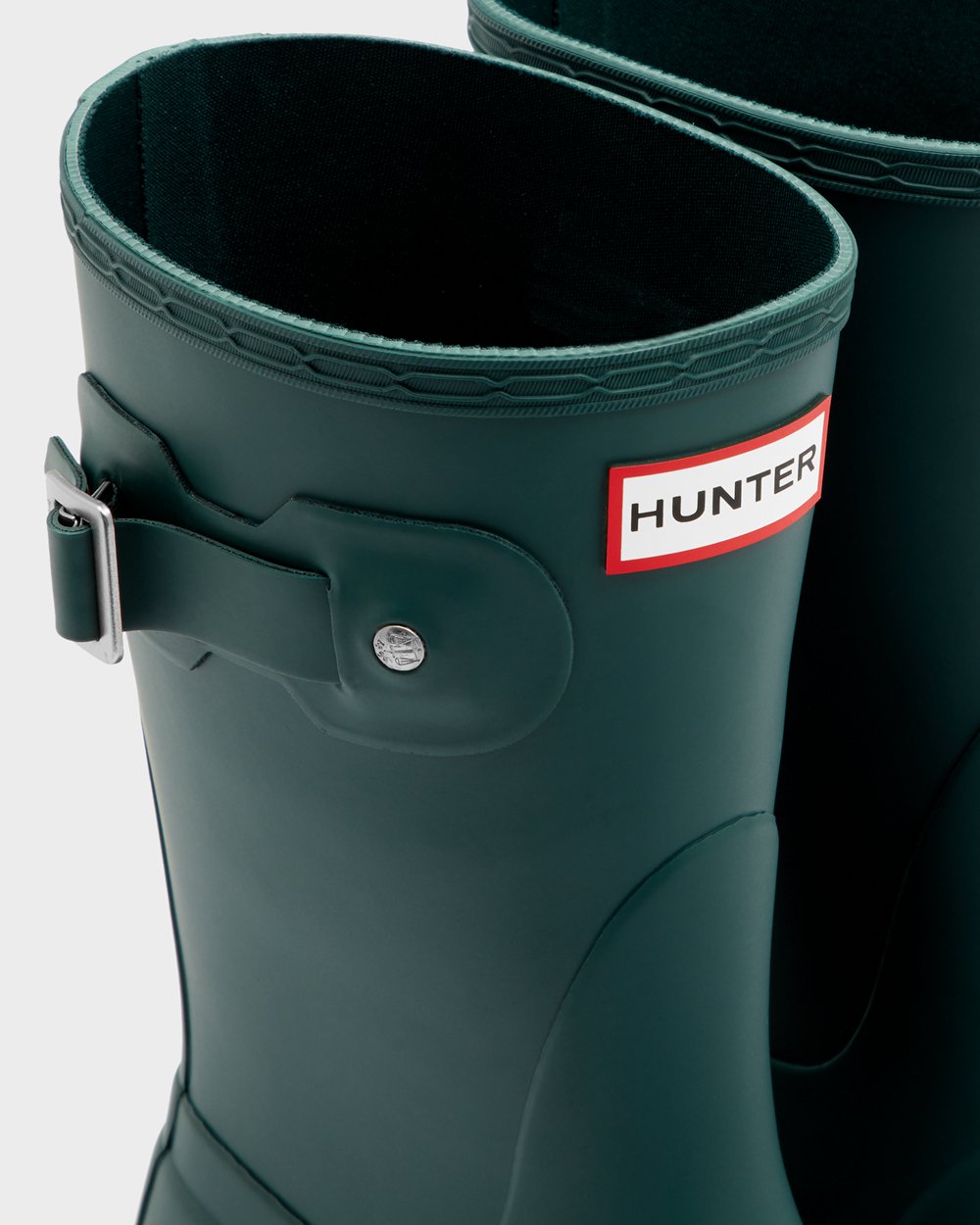 Galochas Curtas Hunter Feminina Verdes - Original - 98MLRXCGD